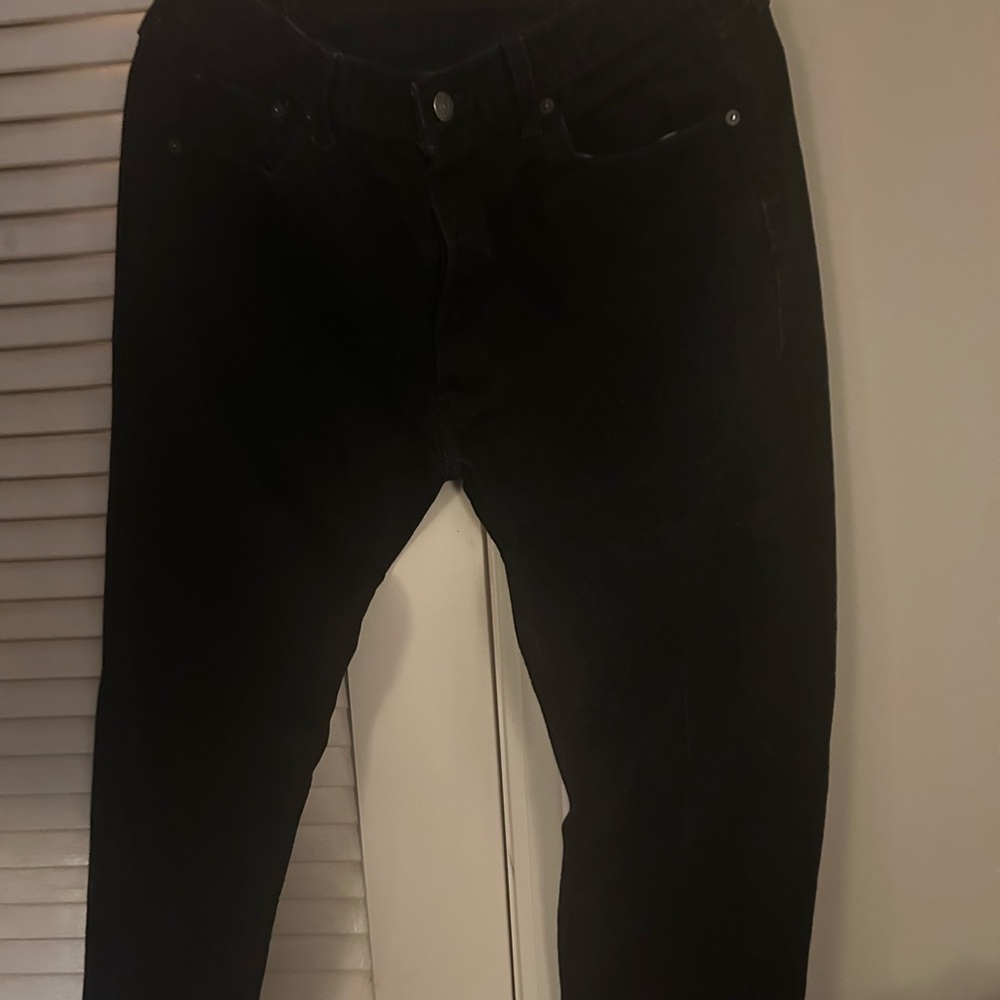Men’s Levi Black Jeans 34W/34L